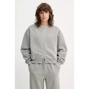 Won Hundred hanorac de bumbac culoarea gri, uni, 3692-12082 imagine