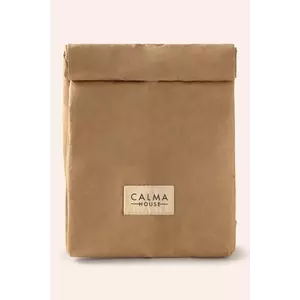 Calma House geantă de prânz 17x14x30, 5 cm culoarea bej imagine