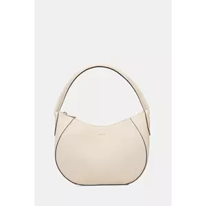 BOSS poșetă de piele culoarea bej, 50547946 imagine