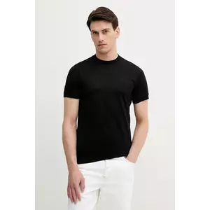 Karl Lagerfeld tricou din bumbac culoarea negru, uni, 553200.755000 imagine