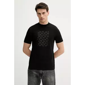 Karl Lagerfeld tricou culoarea negru, cu imprimeu, 553235.755037 imagine
