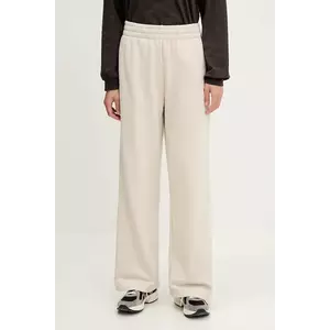 P.E Nation pantaloni de trening din bumbac Adventure culoarea bej, uni, 243P408 imagine