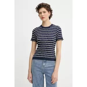 Rag & Bone tricou culoarea bleumarin, WAS25P025UG25 imagine