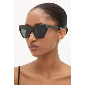 Saint Laurent ochelari de soare culoarea negru, SL 759 imagine