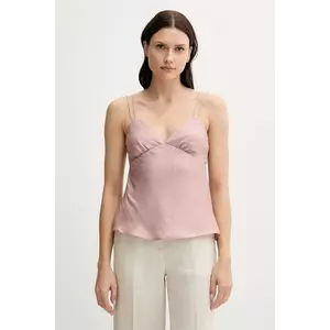 Hoss Intropia bluză culoarea roz, uni, 5879139 imagine