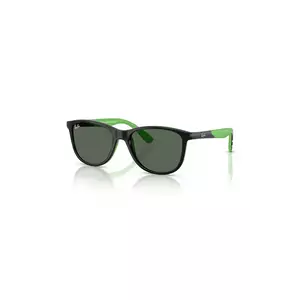 Ray-Ban ochelari de soare copii culoarea verde, 0RJ9077S imagine