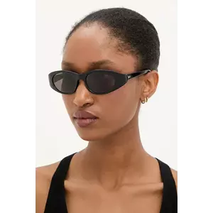 Chloé ochelari de soare culoarea negru, CH0279S imagine