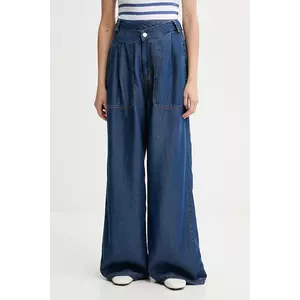MUNTHE pantaloni PAYTEN lat, high waist, 252142525207 imagine