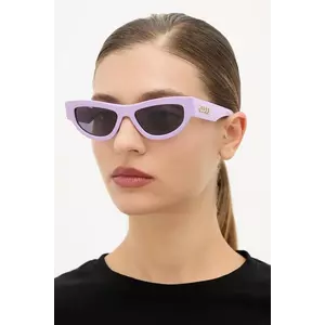 Gucci ochelari de soare culoarea violet, GG1834S imagine