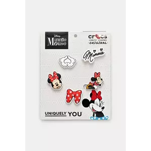 Crocs jibbitz încălțăminte pentru copii Minnie Dress 5PK 5-pack culoarea alb, 10014479 imagine