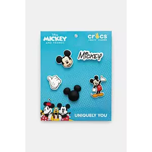 Crocs jibbitz încălțăminte pentru copii Mickey Pant 5PK 5-pack culoarea alb, 10014478 imagine