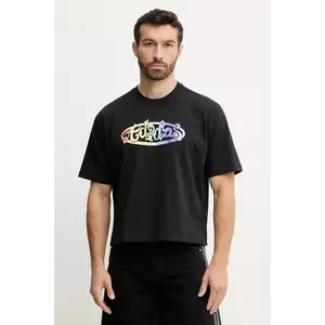 adidas Originals tricou Pride x Jeremy Scott culoarea negru, cu imprimeu, JY2011 imagine