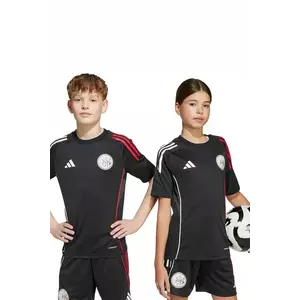 adidas Performance tricou copii AJAX culoarea negru, cu imprimeu, JP1747 imagine