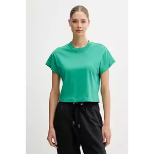 adidas tricou din bumbac ALL SZN culoarea verde, JJ1240 imagine