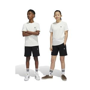 adidas Originals pantaloni scurți copii SHORTS culoarea negru, uni, talie reglabila, IW3499 imagine