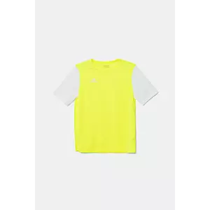 adidas Performance tricou copii culoarea verde, uni, DP3229 imagine