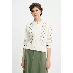 PS Paul Smith cardigan din amestec de lână culoarea bej, W2R-589N-T31335 imagine