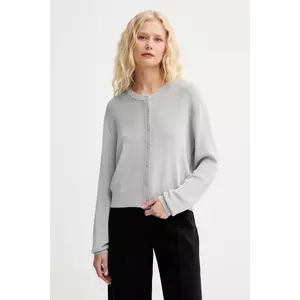 MUNTHE cardigan PARLI culoarea gri, light, 252161125275 imagine