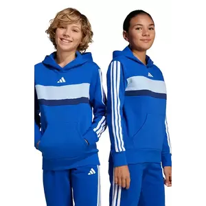 adidas bluză copii cu glugă, cu imprimeu, JC7481 imagine