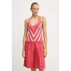 United Colors of Benetton top culoarea roz, 1194EH01E imagine