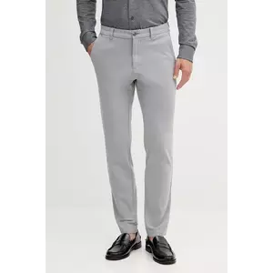 BOSS pantaloni culoarea gri, cu fason chinos, 50543304 imagine