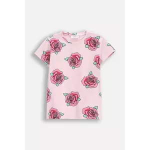 Coccodrillo tricou copii culoarea roz, EVERYDAY GIRL imagine