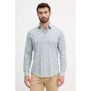 United Colors of Benetton cămașă din bumbac cu guler clasic, regular, 5UBMUQ04A imagine