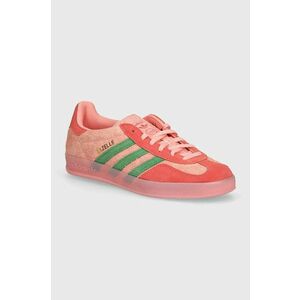 adidas Originals sneakers din piele intoarsă Gazelle Indoor culoarea roz, IG6782 imagine