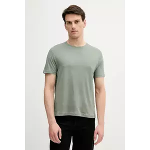 United Colors of Benetton tricou din bumbac culoarea bej, uni, 3P7XU1058 imagine