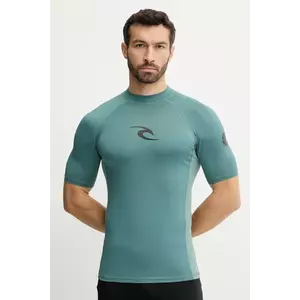 Rip Curl tricou de înot WAVES UPF culoarea galben, 142MRV imagine