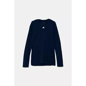 adidas Performance longsleeve copii culoarea bleumarin, cu imprimeu, JW7959 imagine