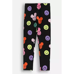 Coccodrillo leggins copii culoarea negru, cu imprimeu, EVERYDAY GIRL imagine