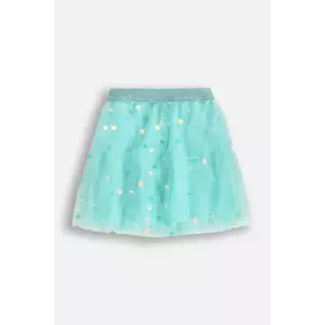 Coccodrillo fustă fete culoarea turcoaz, mini, evazați, INSIDE OCEAN GIRL KIDS imagine