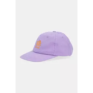 Rip Curl șapcă de baseball din bumbac culoarea violet, cu imprimeu, 04QWHE imagine