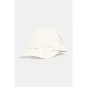 United Colors of Benetton șapcă culoarea bej, uni, 6QNGUA01D imagine