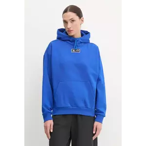 adidas bluza x Moon Boot femei, cu glugă, neted, IY8045 imagine