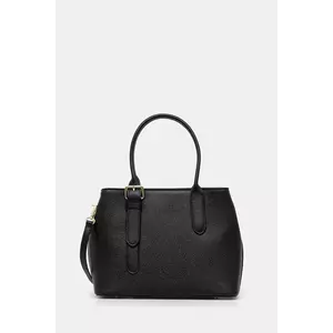 Answear Lab poseta de piele culoarea negru imagine