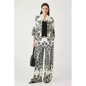 Medicine camasa din amestec de in cu guler clasic, relaxed imagine