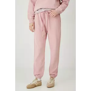 Medicine pantaloni de trening femei, culoarea roz, uni imagine