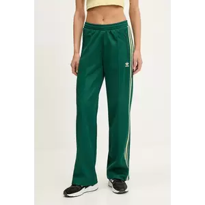 adidas Originals pantaloni de trening Beckenbauer culoarea verde, cu imprimeu, IT9867 imagine