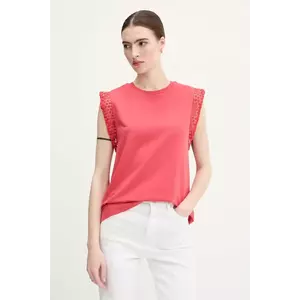 United Colors of Benetton top culoarea roz, 3IFVD10AC imagine