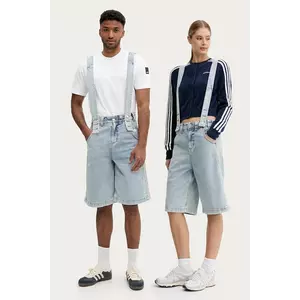 adidas Originals salopete din denim Pride x Jeremy Scott JY2022 imagine