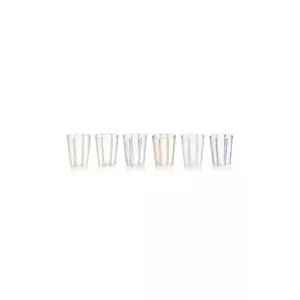 IVV set de pahare 0, 33 ml 6-pack culoarea transparent imagine