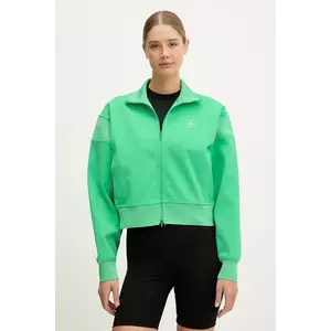 adidas by Stella McCartney bluză culoarea verde, uni, JJ0085 imagine