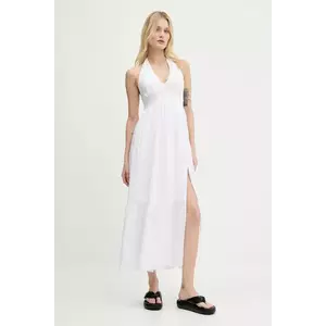 Hollister Co. rochie culoarea alb, maxi, evazați, KI359-5132 imagine