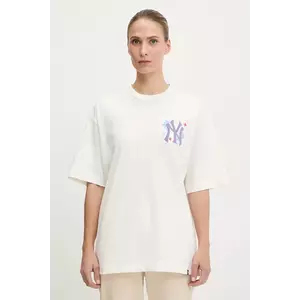 47 brand tricou din bumbac MLB New York Yankees culoarea alb, BB017TMPEES657617SS imagine