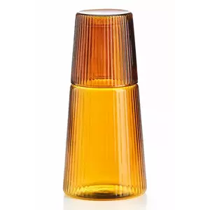 IVV carafă cu sticlă Narciso 0, 6 + 0, 23 L culoarea galben imagine