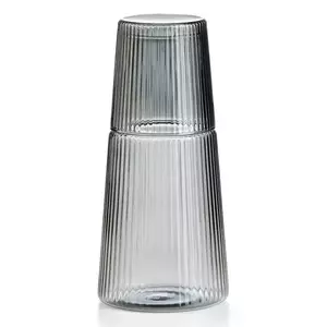 IVV carafă cu sticlă Narciso 0, 6 + 0, 23 L culoarea gri imagine