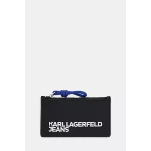 Karl Lagerfeld Jeans portofel culoarea negru, A3M32073 imagine