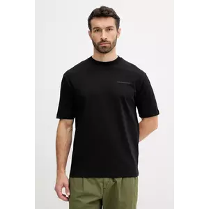 Karl Lagerfeld tricou din bumbac culoarea negru, uni, 553225.755139 imagine